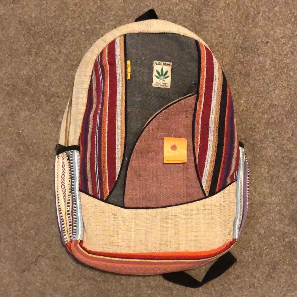 Himalayan Handmade Hemp Backpack
